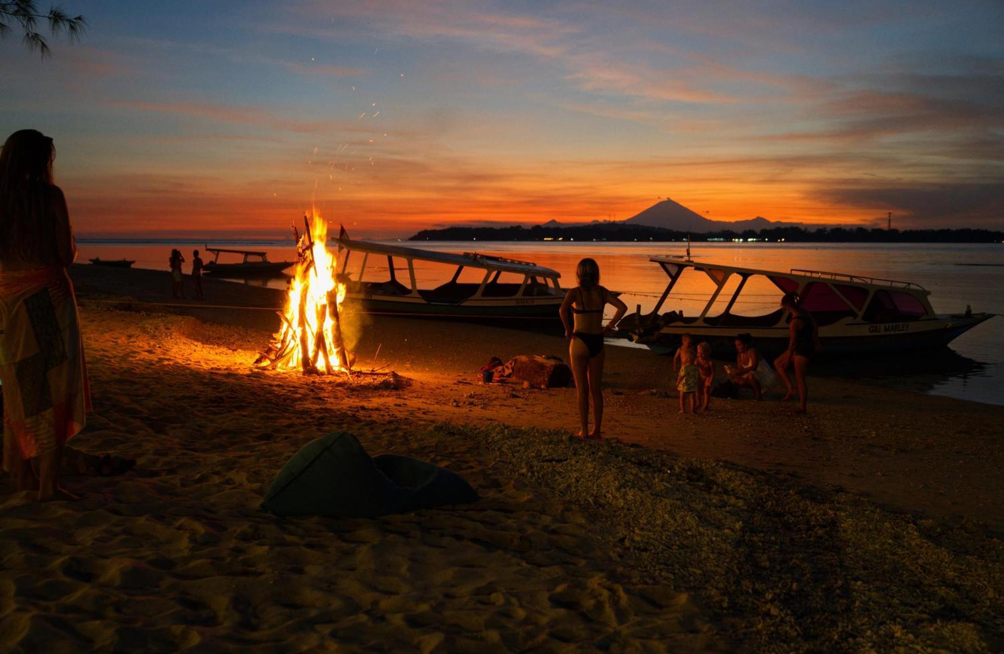 Begadang Hotell Gili Air Eksteriør bilde