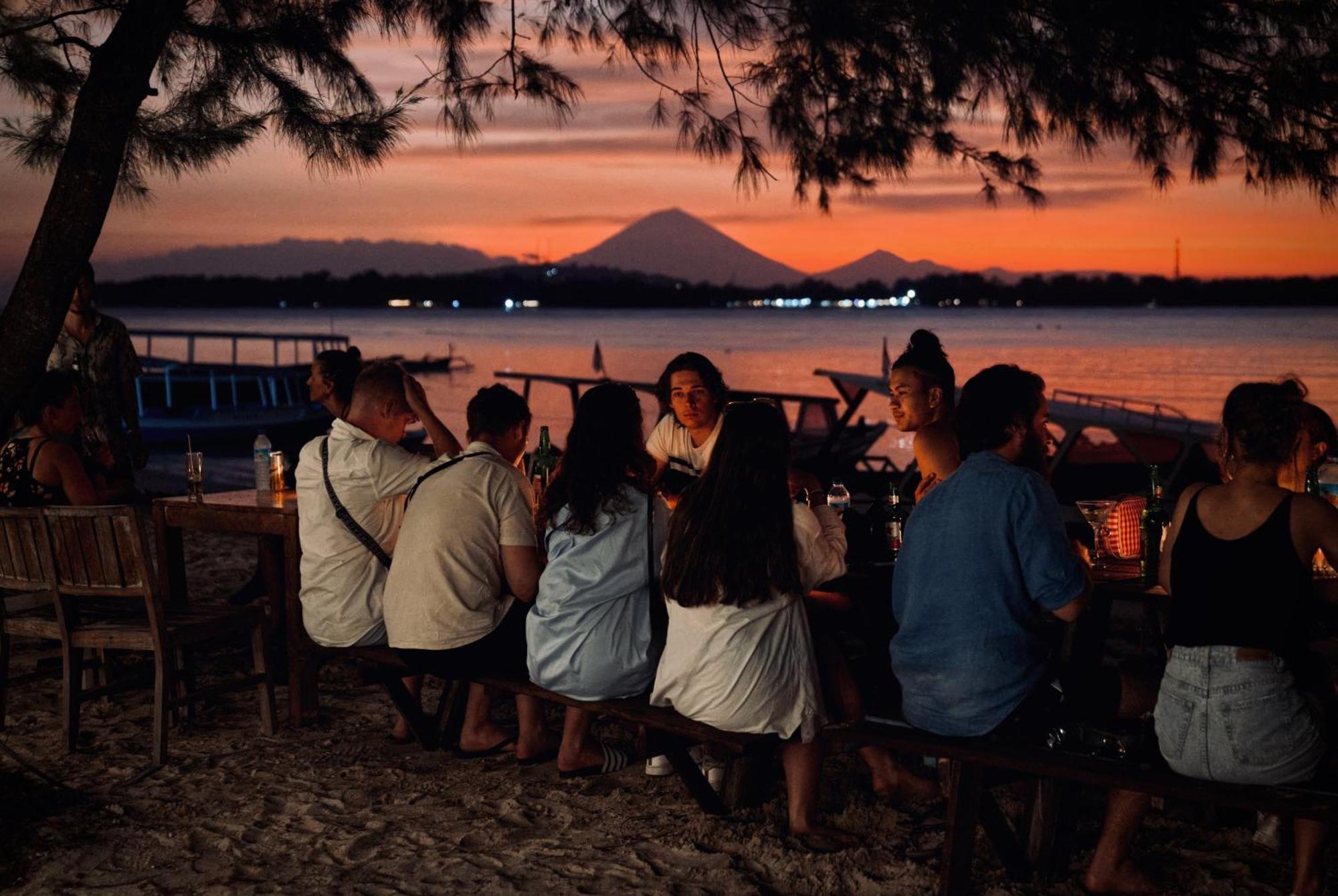 Begadang Hotell Gili Air Eksteriør bilde