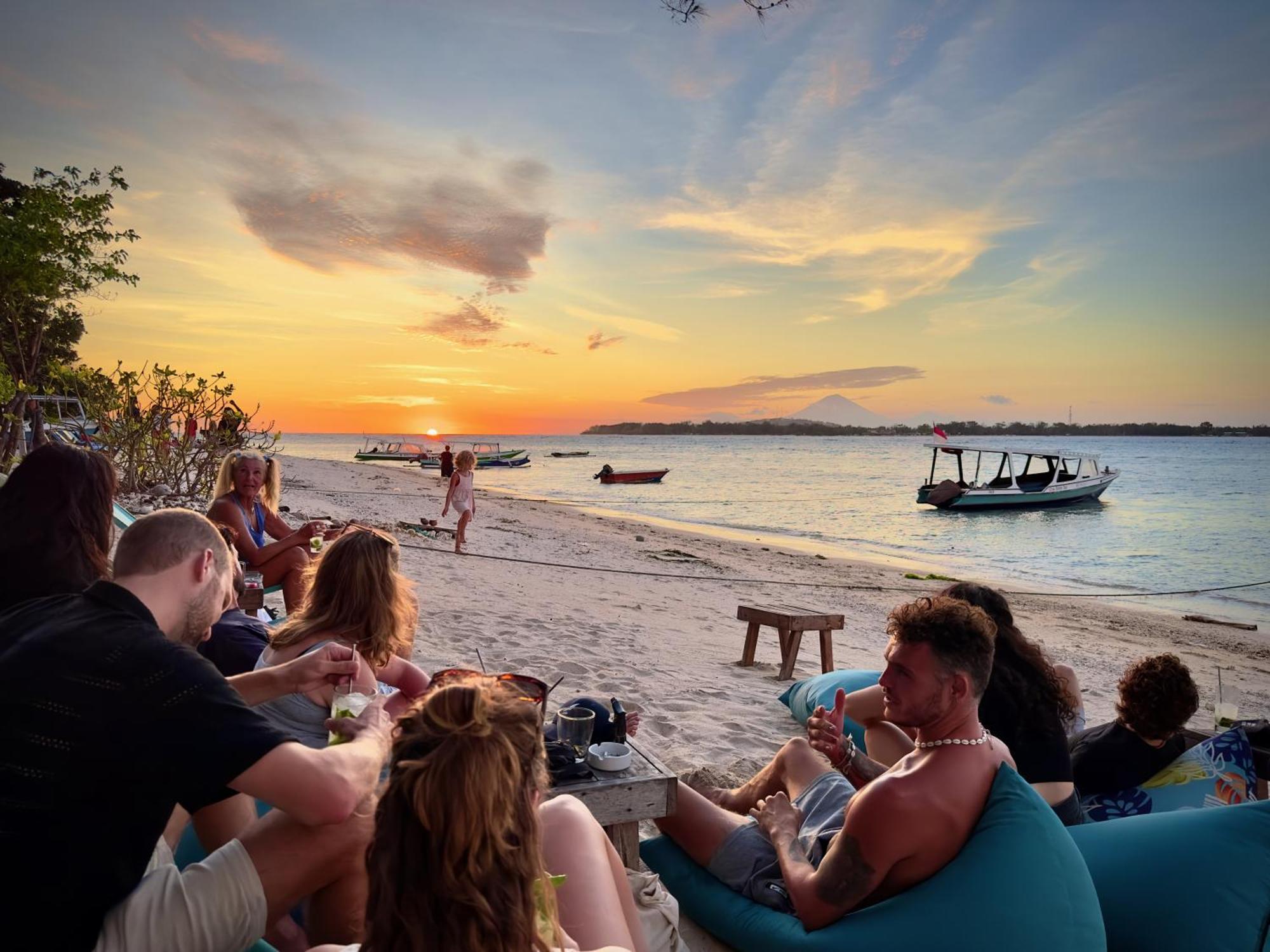 Begadang Hotell Gili Air Eksteriør bilde