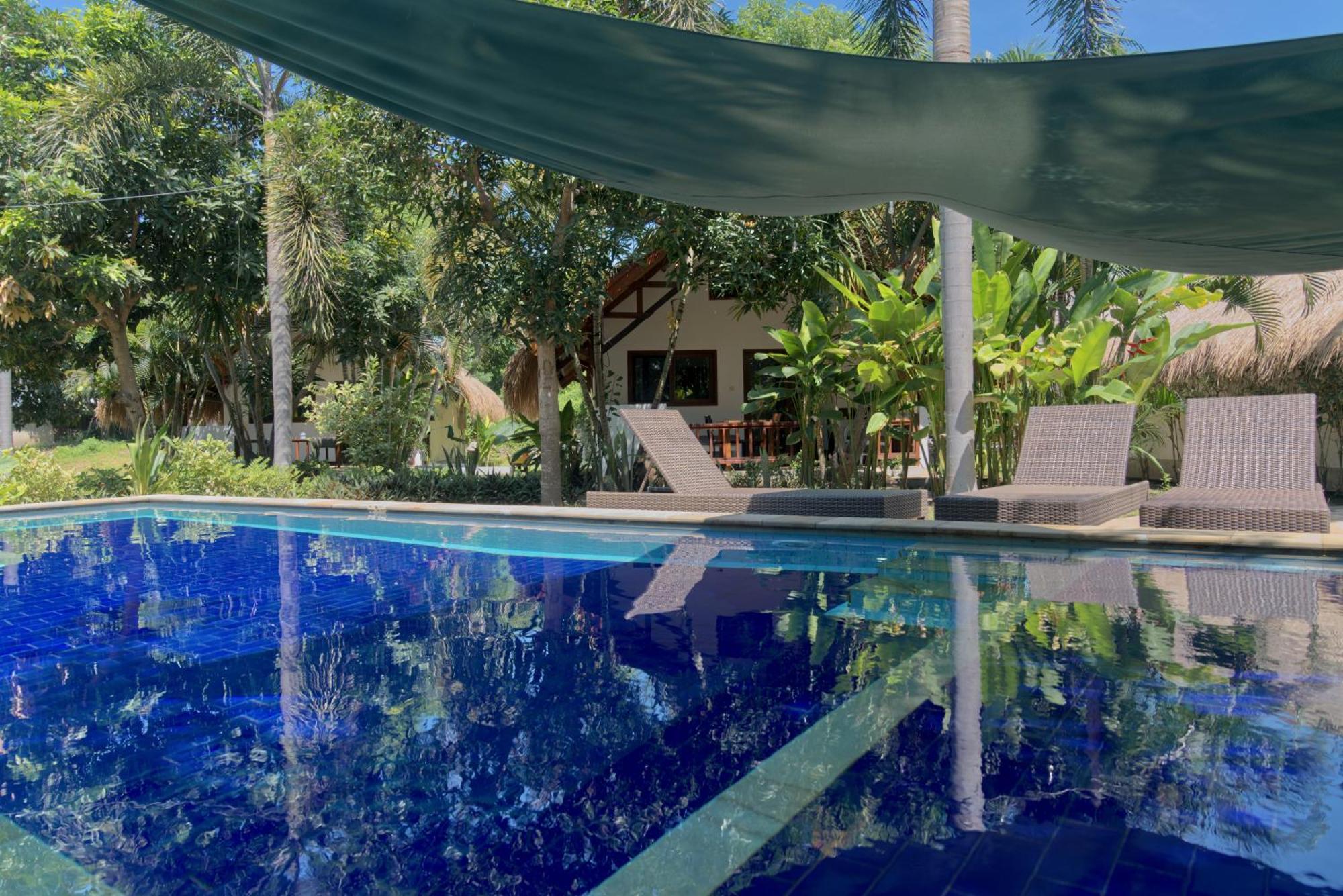 Begadang Hotell Gili Air Rom bilde